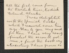 Nachlass Franz Steindachner, Brief von Ethel A. Hopper an Franz Steindachner (07.04.1907), Inv.Nr. 237.06, Seite 2
